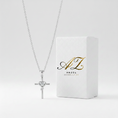 Sacred Heart Necklace Switched with Arzel Box