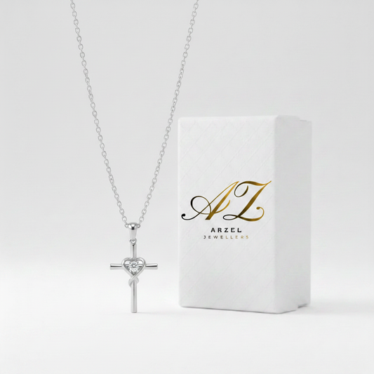 Sacred Heart Necklace Switched with Arzel Box